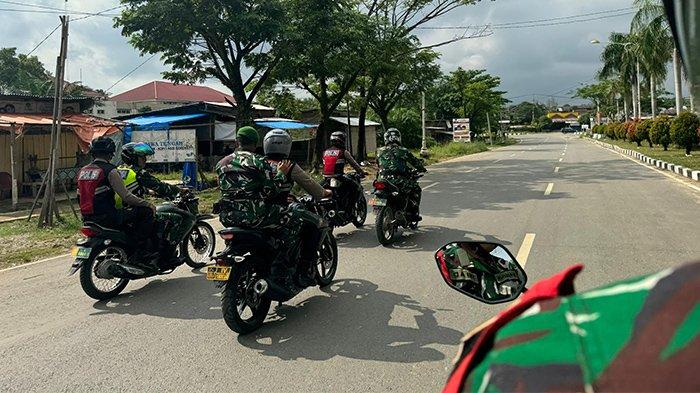 Amankan Tahapan Pilkada 2024, Polres Rohul Perkuat Patroli Bersama TNI