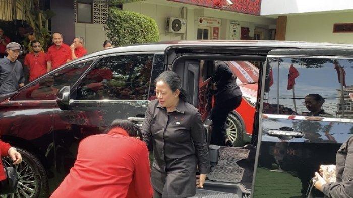 Puan Maharani Hadiri HUT PDI Perjuangan ke 52 dengan Pakaian Serba Hitam