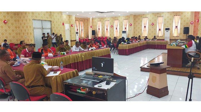 Kapolres Rohil dan Forkopimda Rakor Bersama Percepatan Penanganan Banjir Agar Tak Ganggu Pilkada