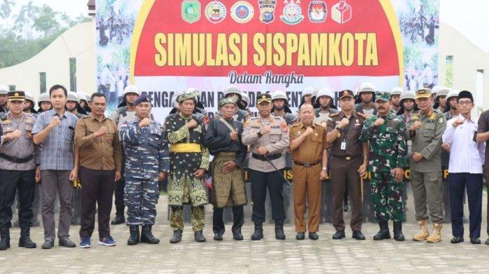 Polres Kepulauan Meranti Gelar Simulasi Persiapan Pilkada 2024