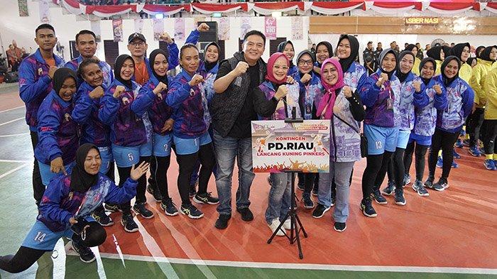 Tim Voli PD Riau Melenggang ke Babak 16 Besar Turnamen Bhayangkari Cup di Jakarta