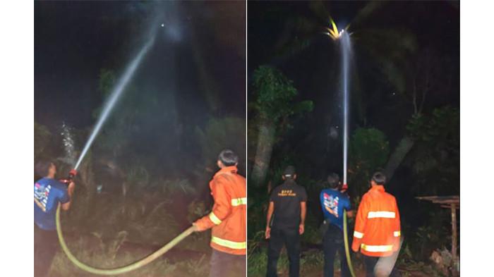 Tiga Titik Panas di Wilayah Perbukitan, BPBD Rohul Koordinasi dengan Provinsi