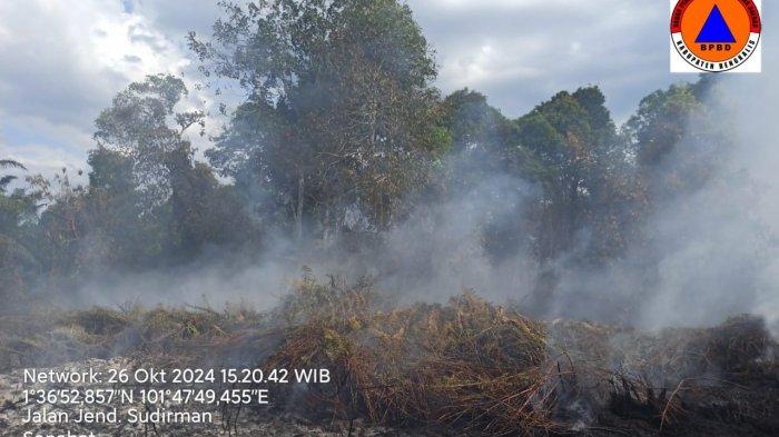 Baru Satu Padam, Dua Titik Karhutla Dipadamkan Tim Gabungan Karhutla Bengkalis Dalam Sepekan