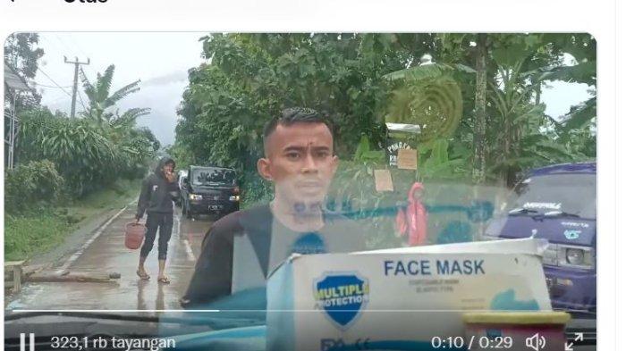 Viral Tiktok, Diduga Warga Cianjur Hadang Mobil dan Paksa Turunkan Logistik, Relawan Mundur