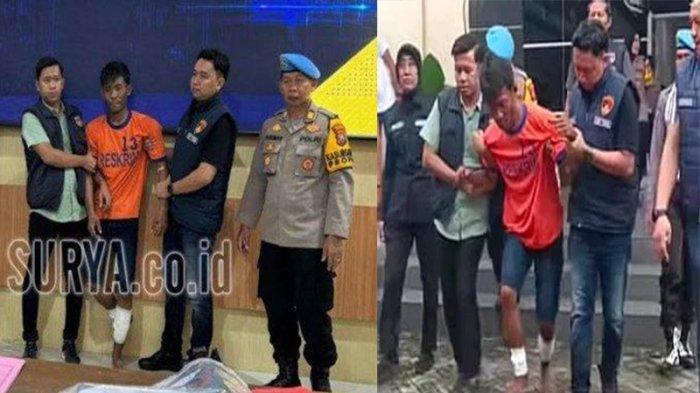 Pelaku Pembunuhan Satu Keluarga di Kediri Ditangkap: Kedua Kaki Yusak Diperban, Hukuman Mati Menanti