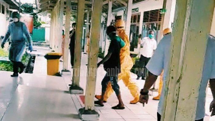 Seorang PASIEN Suspect Virus Corona Dibawa ke RSUD Puri Husada Tembilahan Riau, ABK dari Malaysia