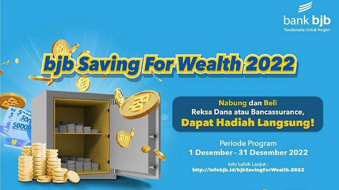 Khusus Akhir Tahun, Beli Produk Bancassurance dan Reksadana Ada Hadiah Jutaan Rupiah dari bank bjb