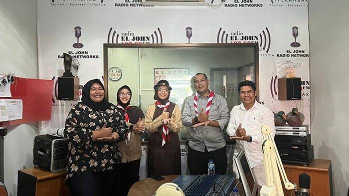 Pramuka Riau Siap Ikuti Jambore Dunia ke-25 di Korsel, Talkshow Kwarda Riau di Radio El Jhon