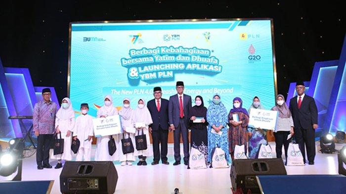 Maknai Hari Listrik Nasional, PLN Bagi Kebahagian Bersama 54 Ribu Anak Yatim dan Dhuafa