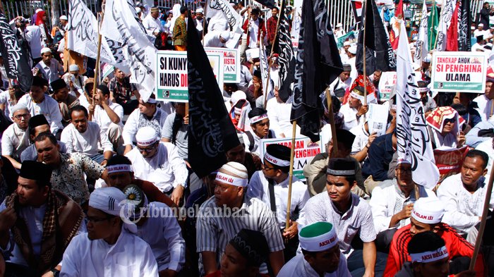 Anggota DPRD Riau Juga Turut Ramaikan Aksi Damai Bela Islam Jilid III di Pekanbaru