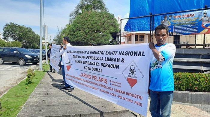 Massa Aksi Jaring Pelapis Gelar Aksi Damai di Dumai, Ajak Masyarakat dan Pemerintah Lakukan Ini