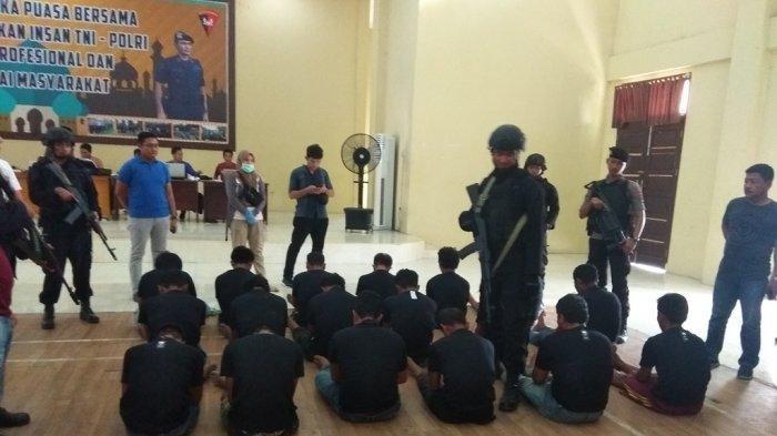 Masih Lakukan Perusakan, 18 Anggota Kelompok SMB di Jambi Kembali Diciduk Polisi