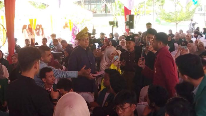 Dialog dengan Mahasiswa UMRI, Anies Baswedan Minta Jangan Hanya Kejar IPK Tinggi