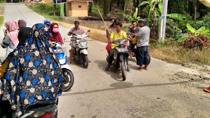 Mau Tak Mau Satu Desa Dikarantina, 28 KK tak Boleh Keluar Akibat 15 warga yang Positif Virus Corona