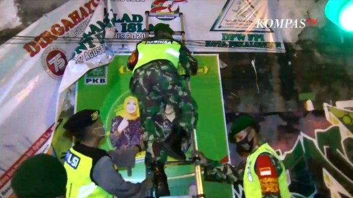 Terungkap, Beginilah Awal Mula TNI Turun Tangan Bersihkan Poster dan Baliho RIzieq Shihab