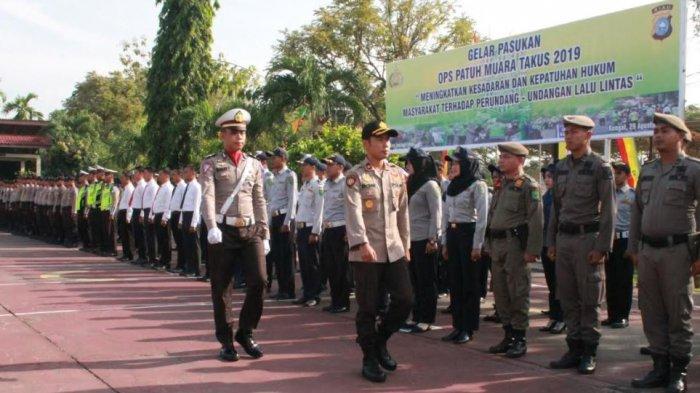 Hari Pertama Operasi Patuh di Kabupaten Inhu, Riau 50 Orang Pengemudi Ditindak