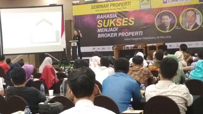 Arebi Riau Fasilitasi Seminar Rahasia Sukses Menjadi Broker Properti
