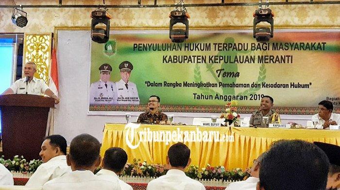 ASN Pemkab Kepulauan Meranti Ikuti Penyuluhan Tentang Produk Hukum, Ini Sebabnya