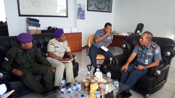 Danstagas Napak Tilas Rute PDRI Audiensi dan Silaturrahmi Danlantamal II Padang