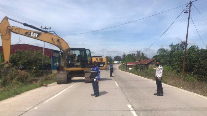 Ruas Jalan yang Terendam Banjir di Pangkalan Kerinci Belum Ditutup, Ini kata Dishub Pelalawan
