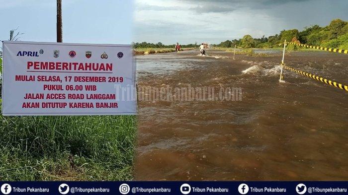 BANJIR di Riau Tutupi Jalan Utama, Warga Ingin ke Pekanbaru, Warga Terpaksa Pakai Jasa Kapal Pompong