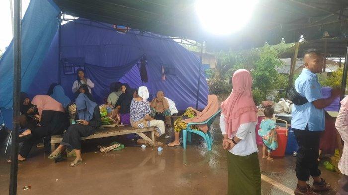 Banjir di Rohil Melanda Dua Desa, Warga Terpaksa Mengungsi