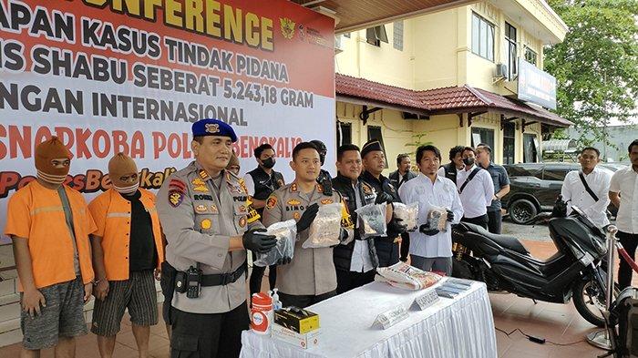 5 Kg Sabu yang Digagalkan Polres Bengkalis Berkualitas Terbaik, Para Tersangka Terancam Pidana Mati