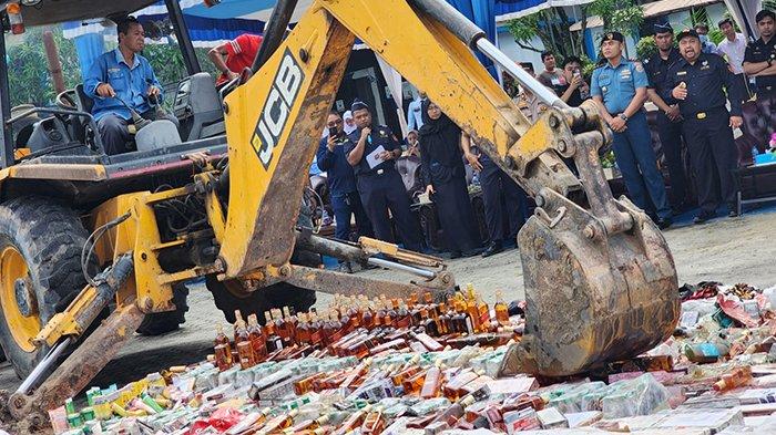 Barang Milik Negara Bernilai Rp 893 Juta Dimusnahkan KPPBC Dumai, Ini Jenisnya