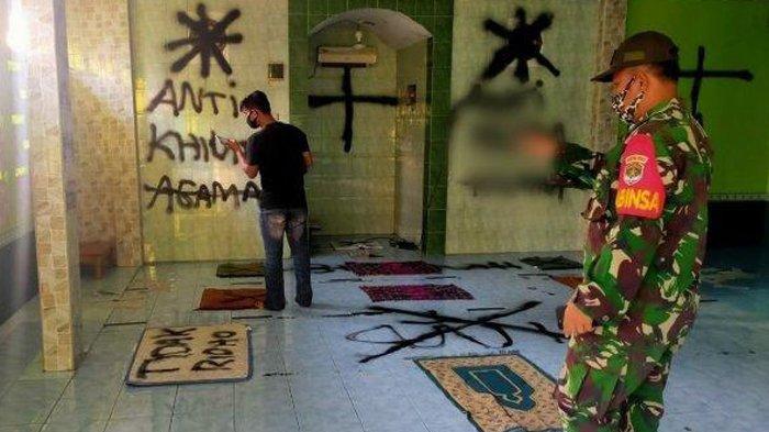 Sosok Pelaku Perobek Alquran dan Coret Mushalla serta Fakta Tentang Pribadi Pelaku yang Tidak Gila