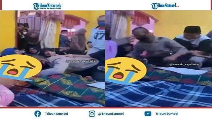 Sedih, Bintara Polri Ini Peluk Jasad Ayahnya yang Meninggal Dunia Usai Lulus Tes Polisi