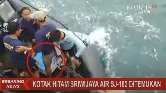 KRONOLOGI Penemuan Kotak Hitam Sriwijaya Air SJ 182, Ini Kisahnya