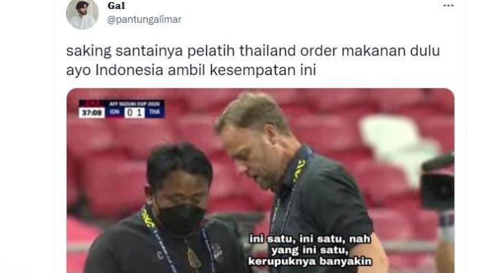 Bola Berat Sebelah, Thailand Unggul 1-0 Atas Indonesia, di Twitter: Kiper Thailand Jarang Keliatan
