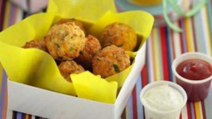 Meriahkan Ultah Anak dengan Camilan Bola Jamur Isi Daging