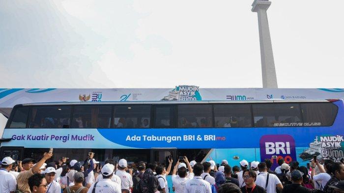 BRI Group Berangkatkan 12.173 Orang Mudik Asyik Bersama BUMN 2024