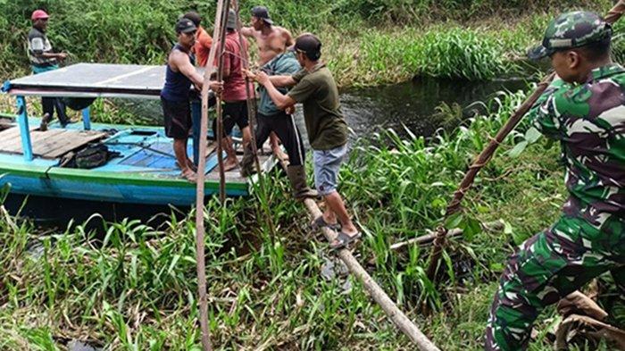 Pencari Rumput di Rohil Diterkam Buaya dan Diseret, Upaya Evakuasi Bikin Heboh