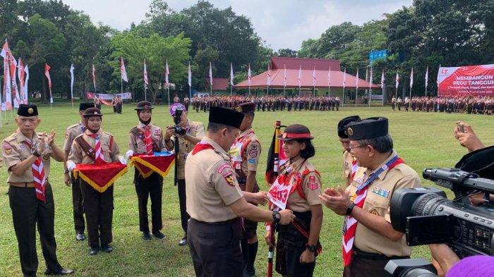 Buka Lomba Tingkat V, Ka Kwarnas Minta Utamakan Kejujuran dan Keadilan