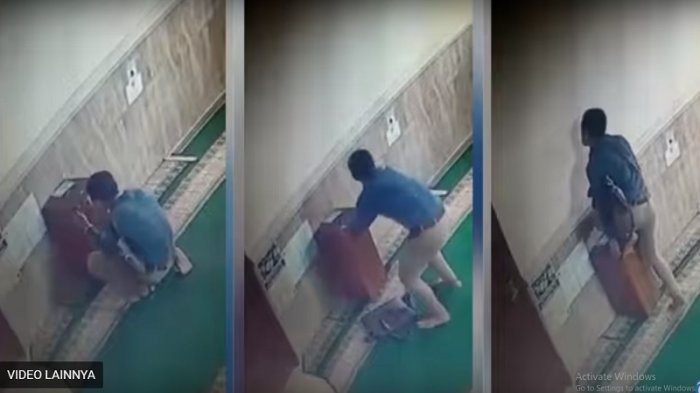 Curi Kotak Amal Masjid yang Isinya Rp 3 Juta, Saat Ditangkap Warga Pelaku Hanya Sisakan Rp 700 Ribu