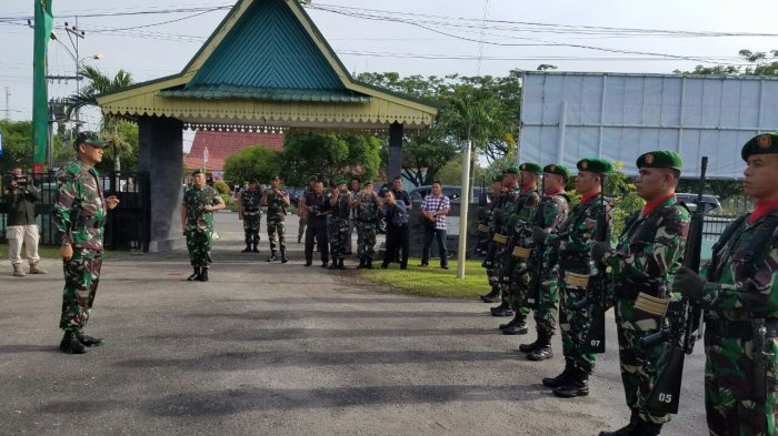 Kunjungi Dumai Danrem 031/WB Brigjen TNI Sonny Aprianto Berpesan pada Prajurit