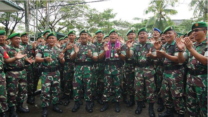 Tetap Jaga Netralitas TNI , Pesan Danrem 031/Wirabima Saat Kunjungan Kerja ke Kodim 0314/Inhil