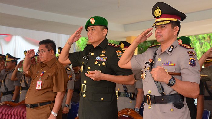 Ini Alasan Danrem Hadiri Penutupan Pendidikan Bintara Polri di Lapangan SPN Pekanbaru