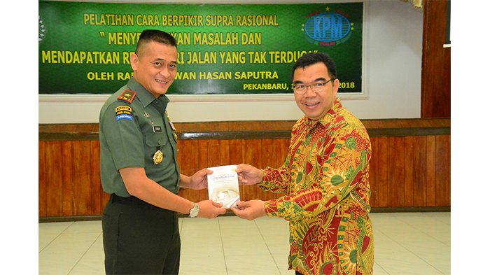 Danrem 031/WB Buka Pelatihan Cara Berpikir Supra Rasional