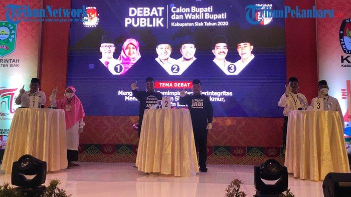 Debat Publik : Moderator Tegur Sayed Saat Serang Calon Petahana, Arif Fadillah dan Reni Kurang Puas