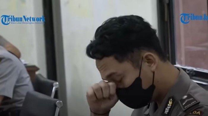 Bripda Randy Menangis Dipecat, Terbukti Paksa Novia Widyasari Aborsi, Terancam 5 Tahun Penjara