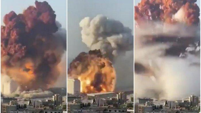 Ledakan Dahsyat di Lebanon, Sumber Ledakan Di Sebuah Gudang Penyimpanan Petasan