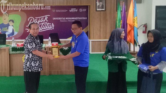 DJP Kanwil Riau Kampanyekan Kesadaran Wajib Pajak Lewat Kegiatan Inklusi Pajak Bertutur