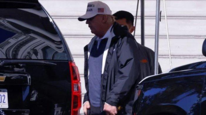 Kalah Pilpres AS, Donald Trump Tinggalkan Gedung Putih dan Menyepi ke Lapangan Golf