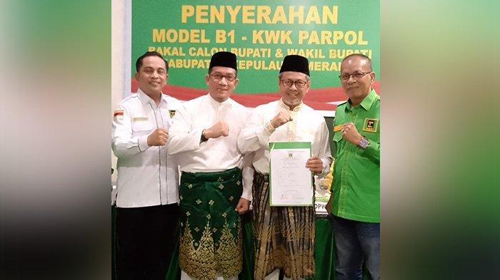 PPP Serahkan B1 KWK Kepada Masrul Kasmy-Fauzi Hasan untuk Pilkada Kepulauan Meranti 2024