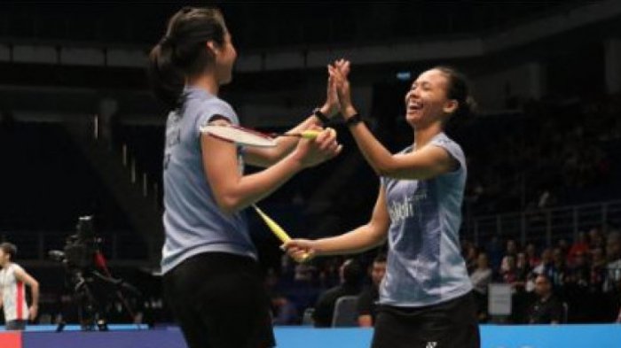 Hasil Badminton Asian Game 2018, Della/Rizki Menang, Ganda Putri Indonesia ke Semifinal
