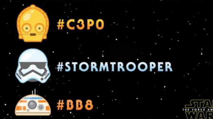 Twitter Rilis Emoji 'Star Wars', #C3PO #Stormtrooper #BB8