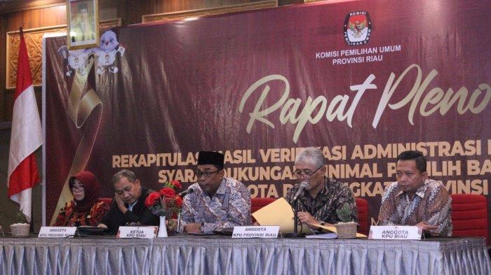 Enam Bacalon DPD dari Riau Tidak Memenuhi Syarat Lanjut Tahapan Berikutnya